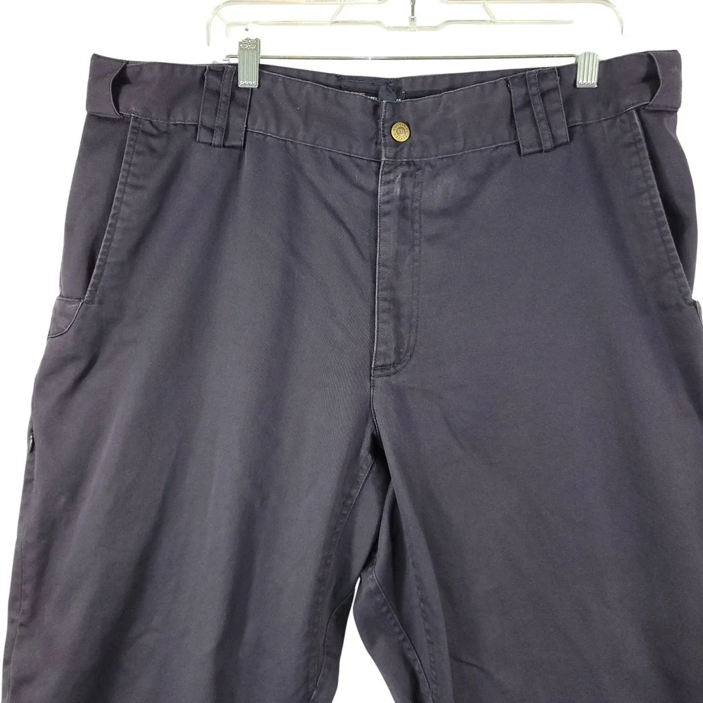 5.11 Tactical Series Pants Mens 40/32 Blue Cotton Cargo Utility Workwear
